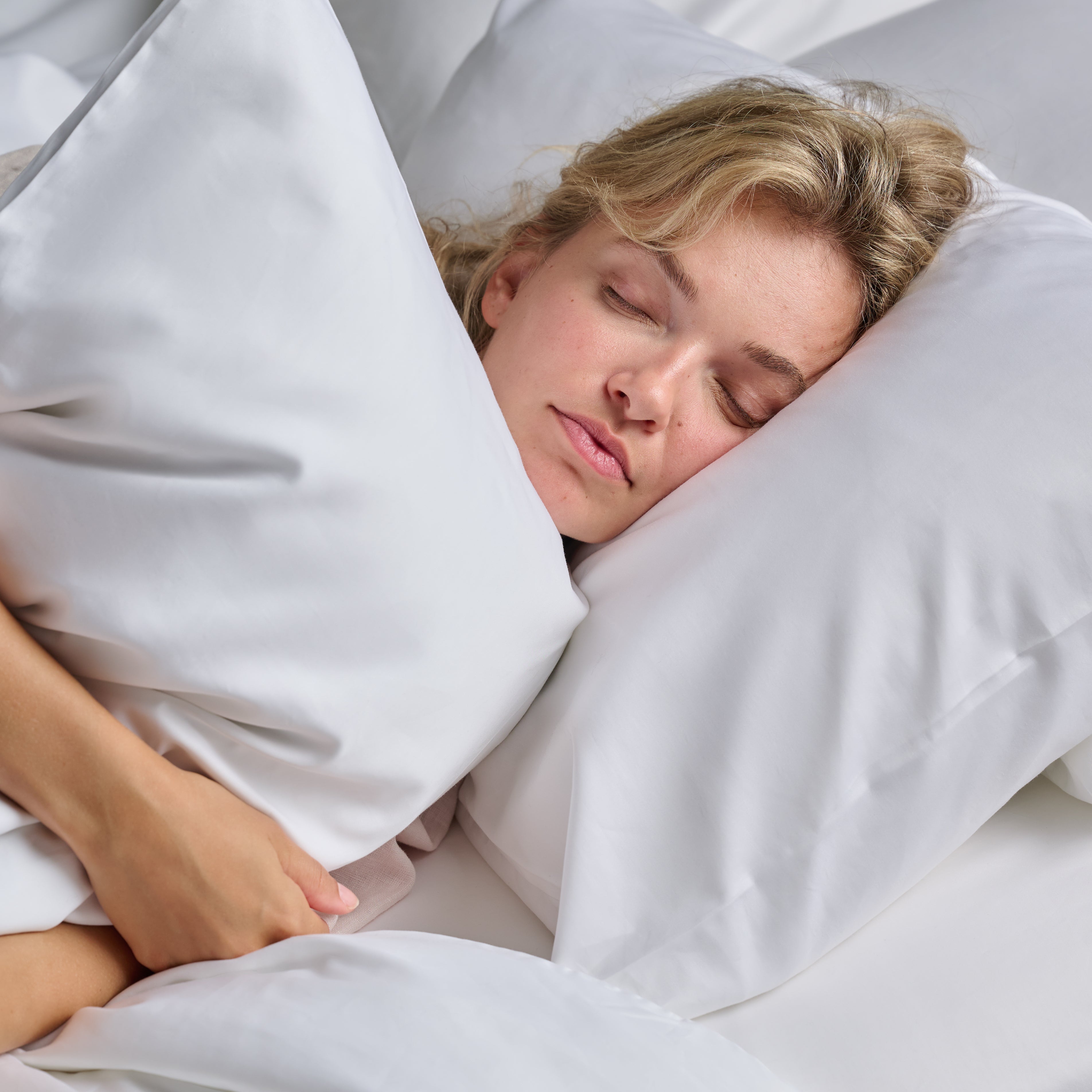Luxe Cotton Pillowcase Pair - Snow