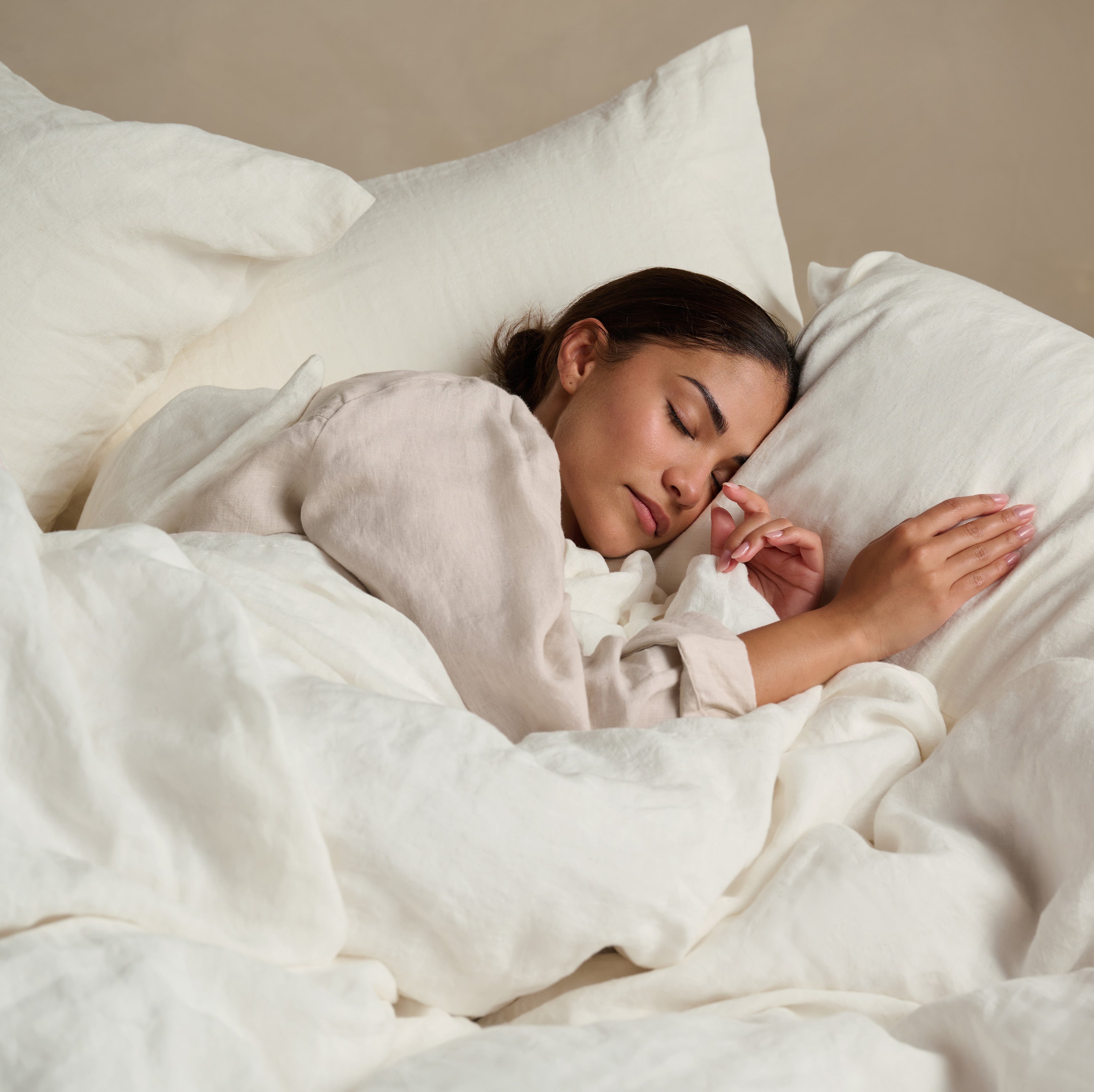 Linen Bedding Bundle - Cloud