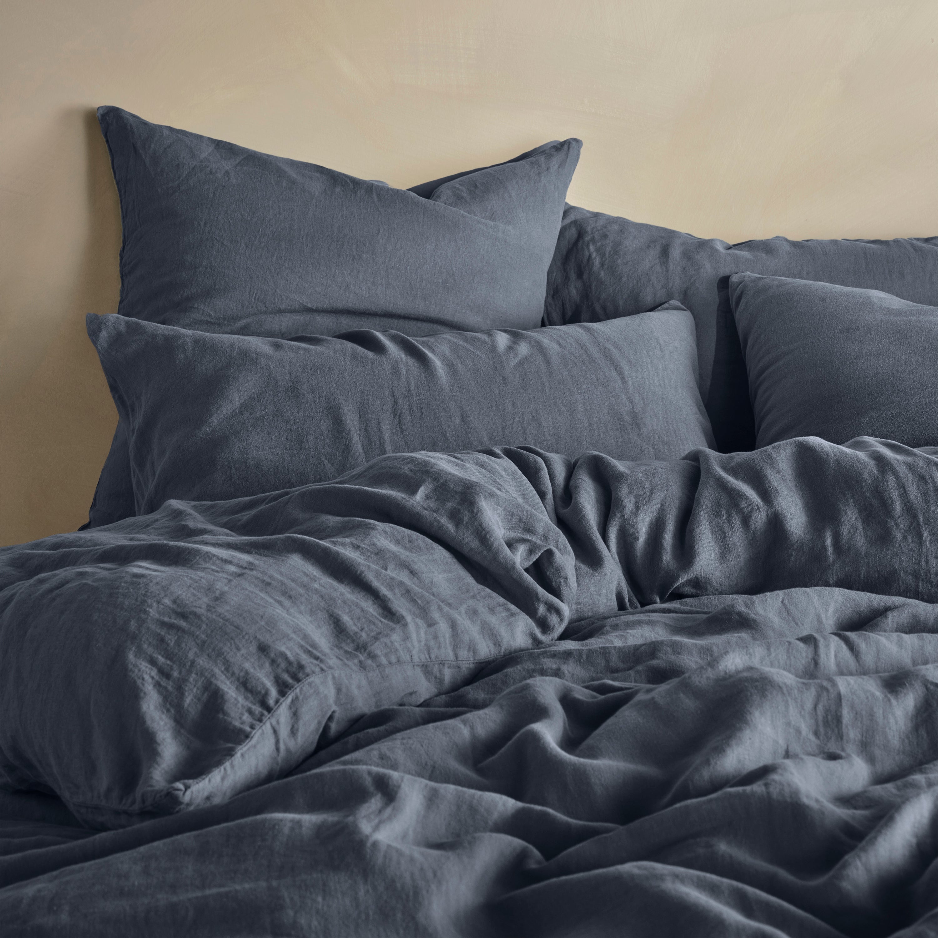 Linen Bedding Bundle - Ink