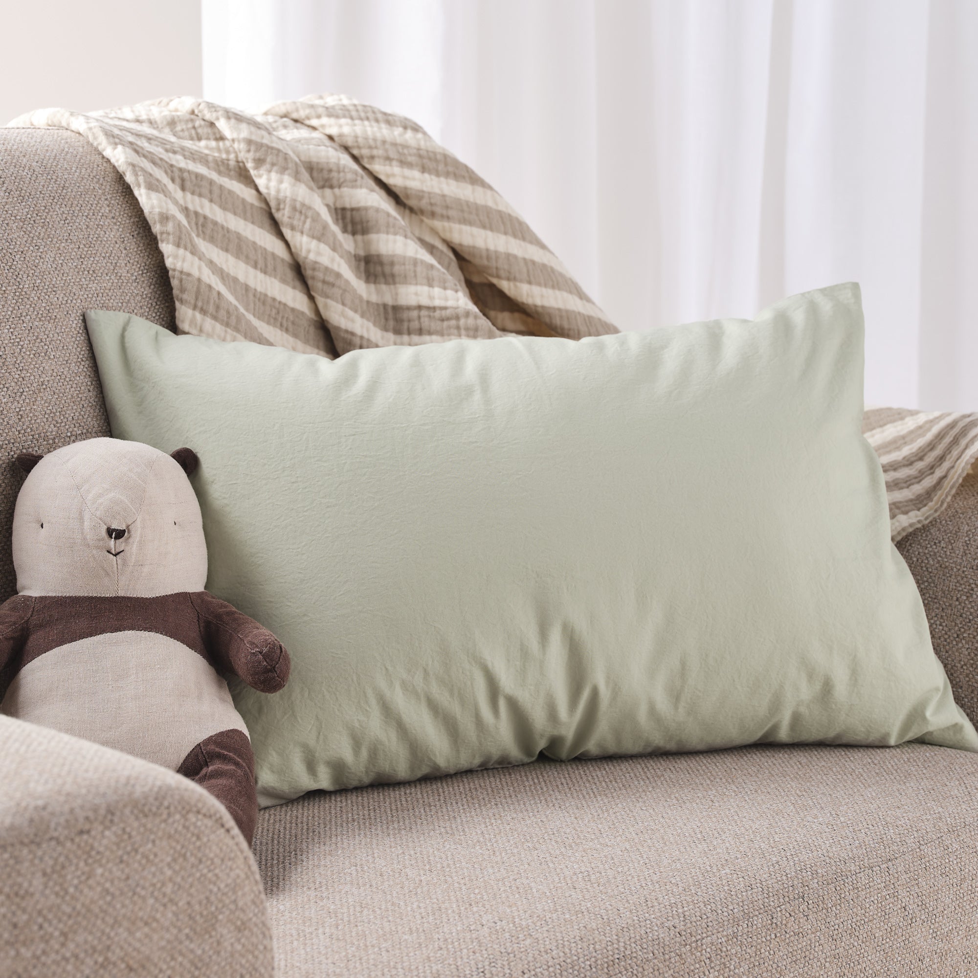 Toddler Pillowcase - Sage