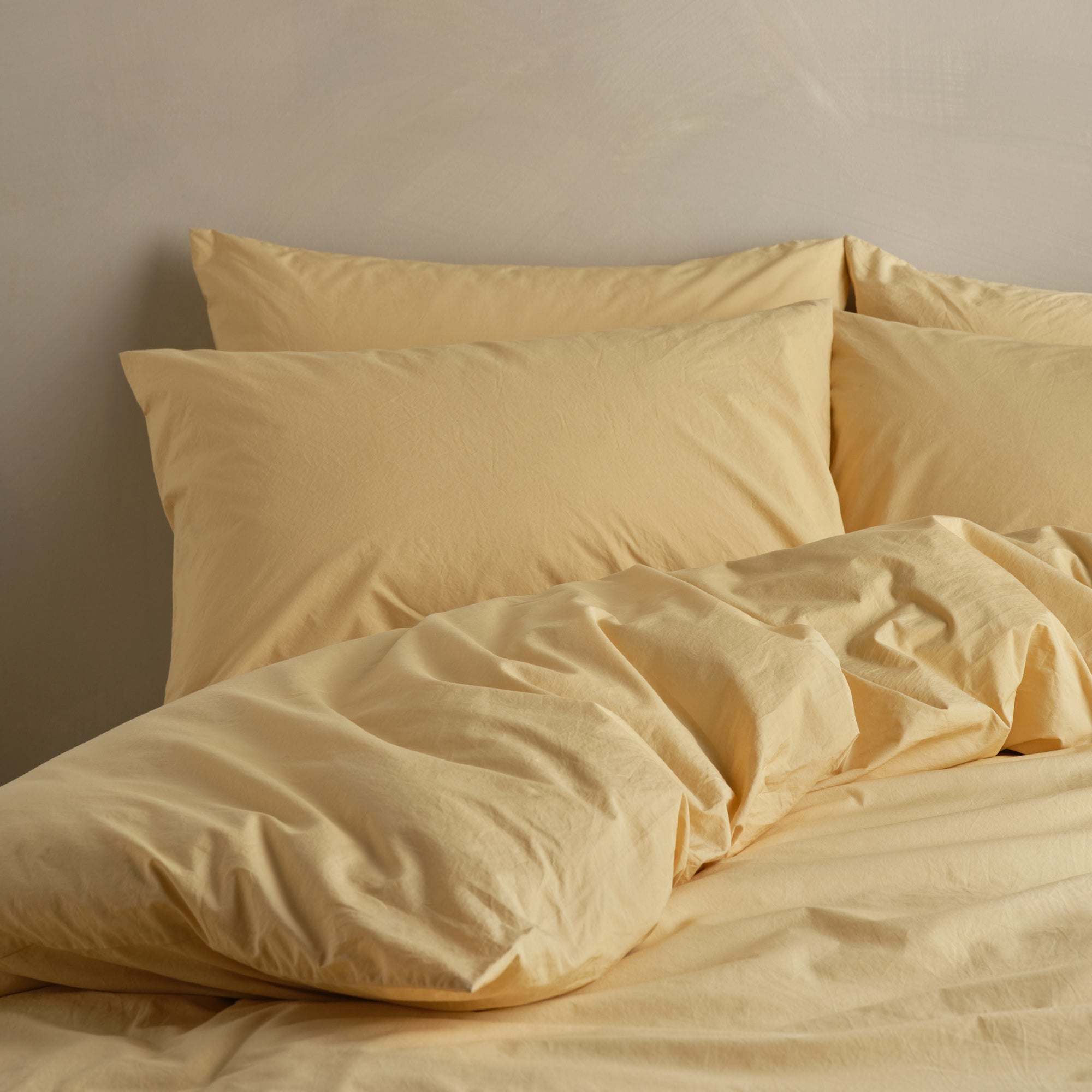 Relaxed Cotton Bedding Bundle - Honey