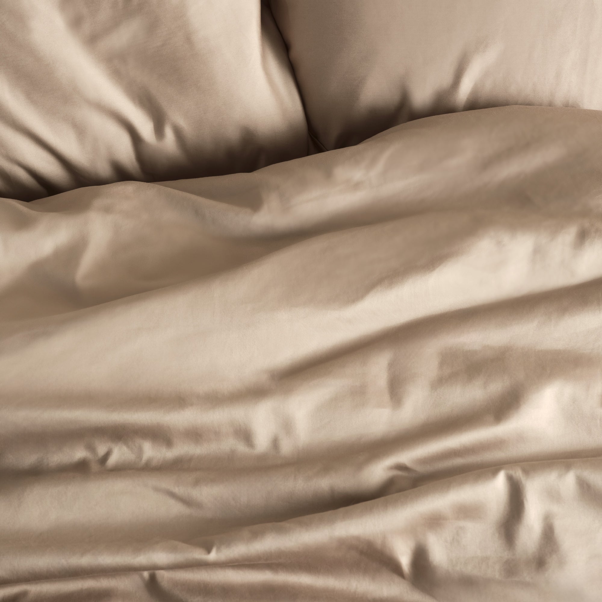 Luxe Cotton Duvet Cover - Latte