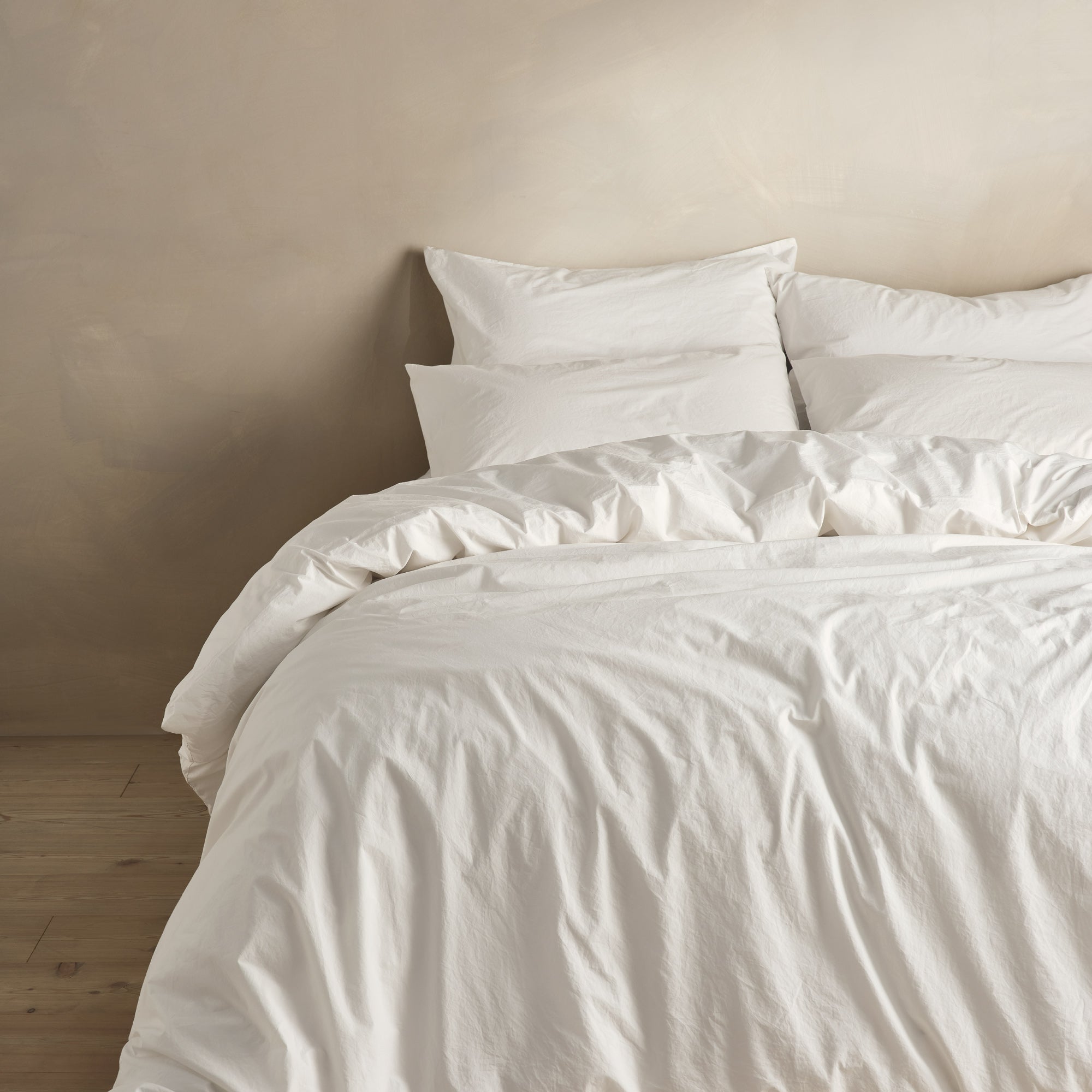 Relaxed Cotton Bedding Bundle - Cloud