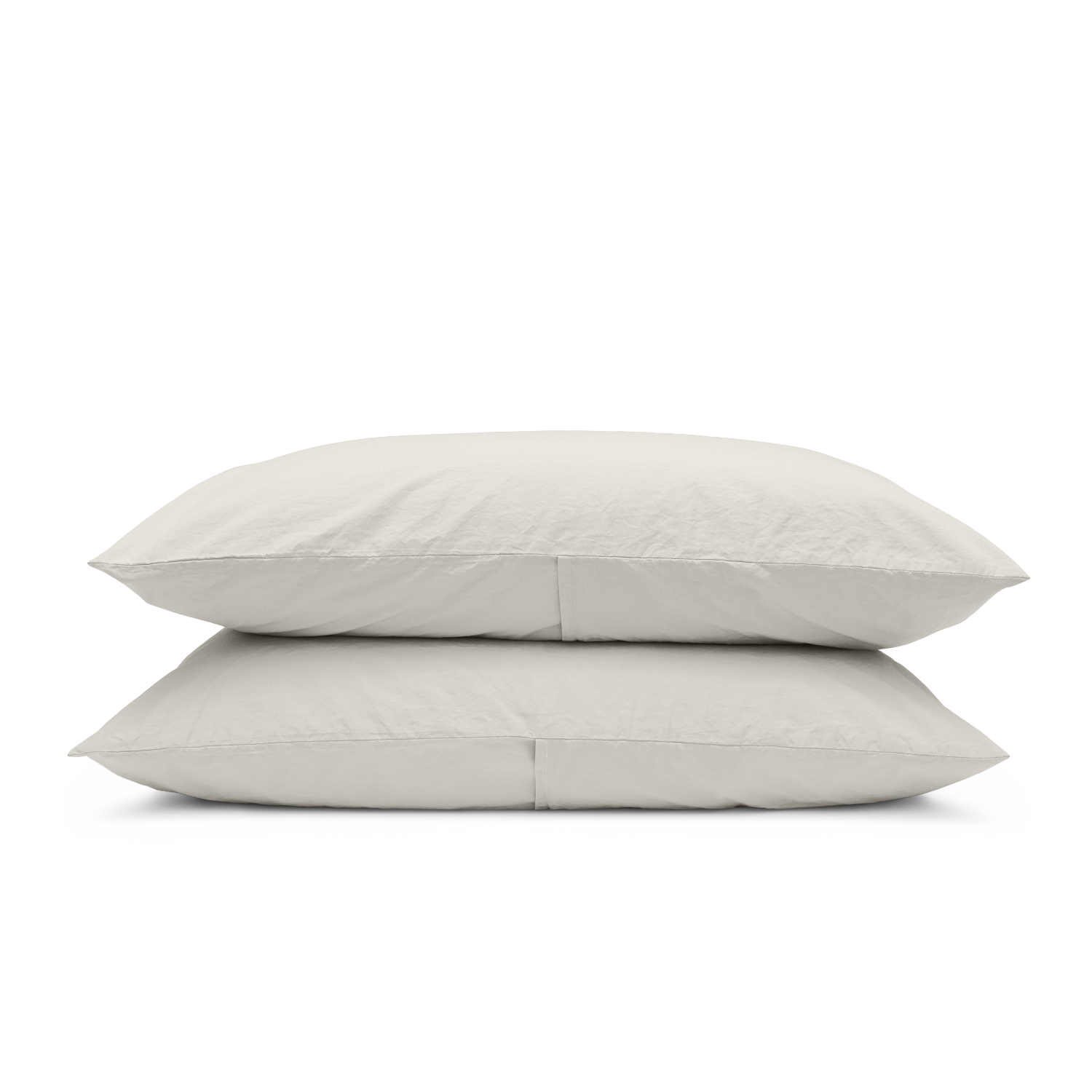 Relaxed Cotton Pillowcase Pair - Clay