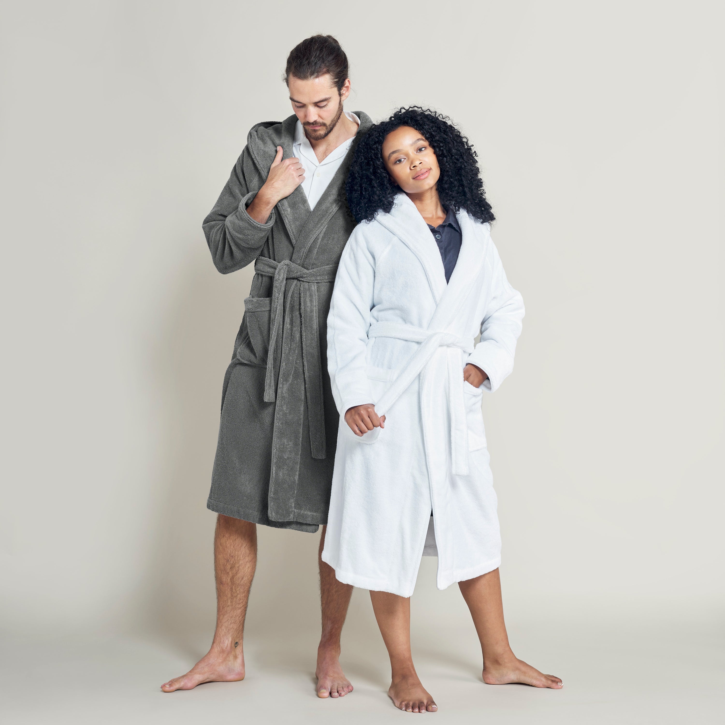 Plush sales towel robe