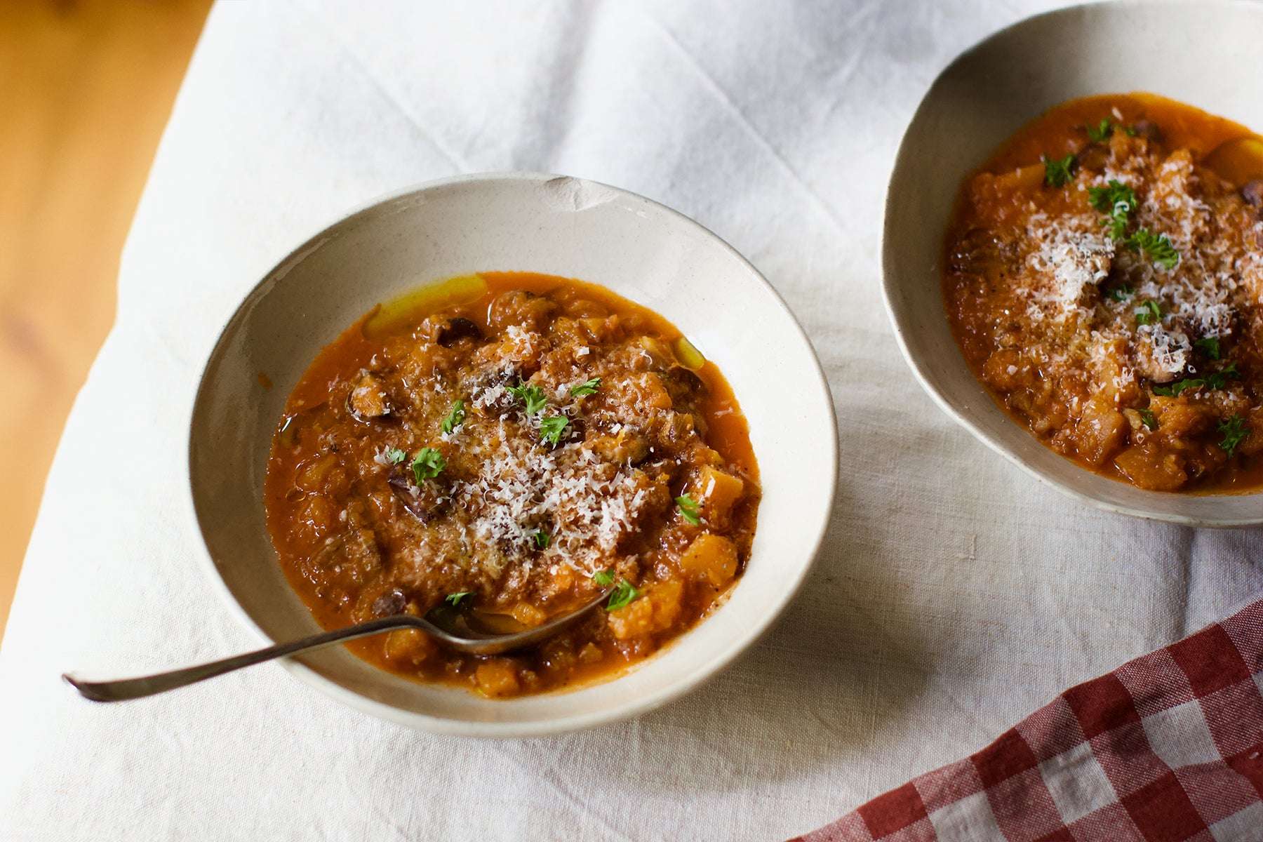 Pumpkin & Chestnut Soup