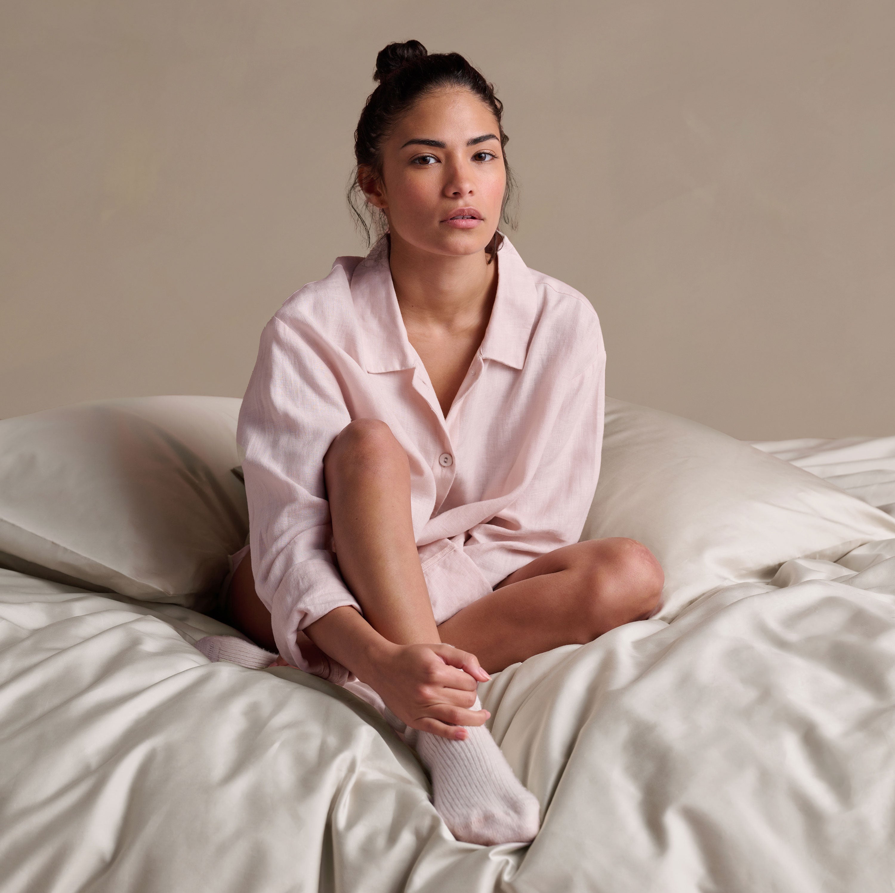 Luxe Cotton Duvet Cover - Clay