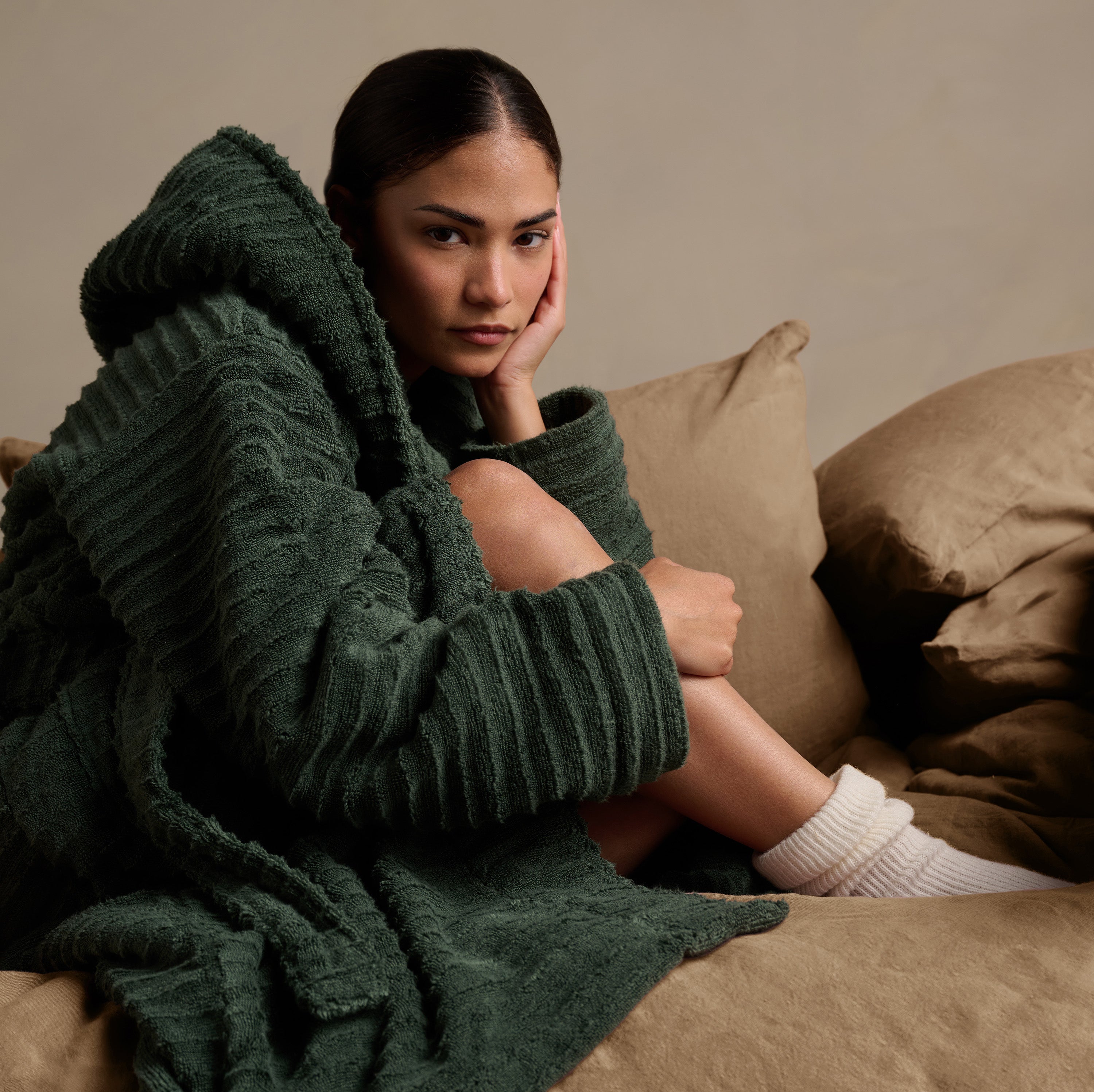 Linen Bedding Bundle - Cinnamon