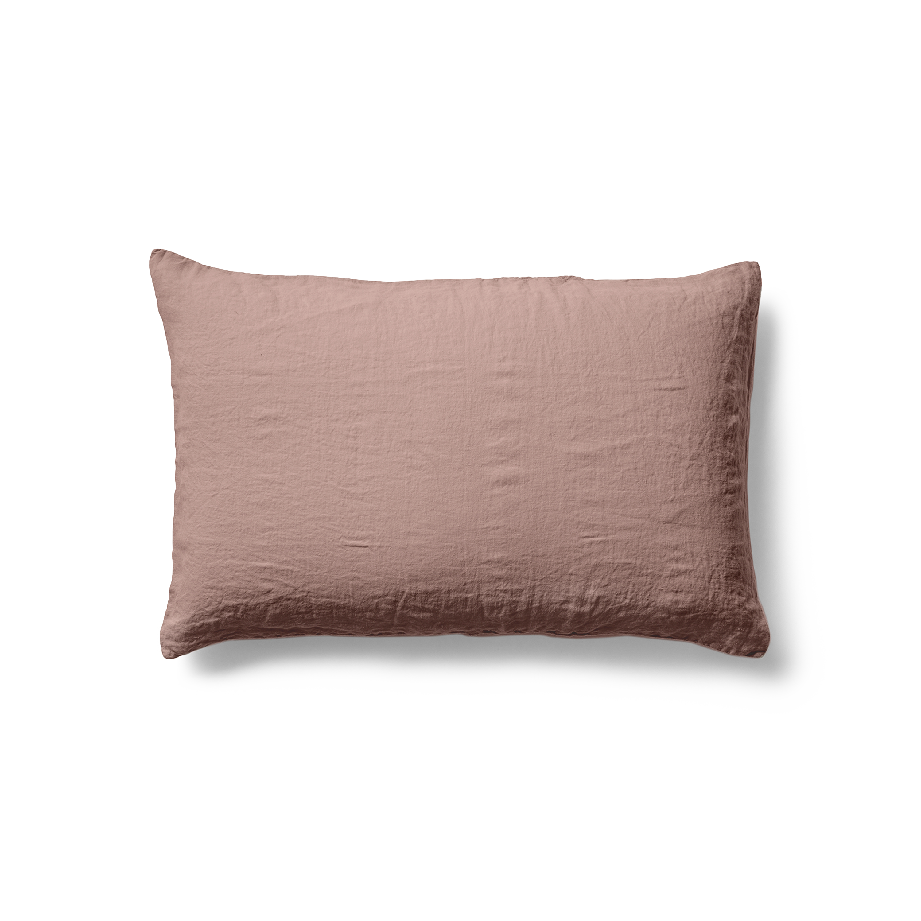 Linen Pillowcase Pair - Rust