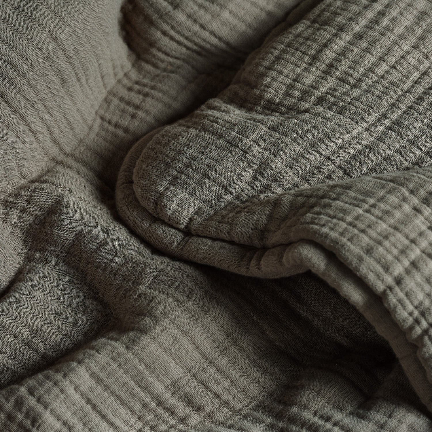 The Dream Cotton Quilt - Moss