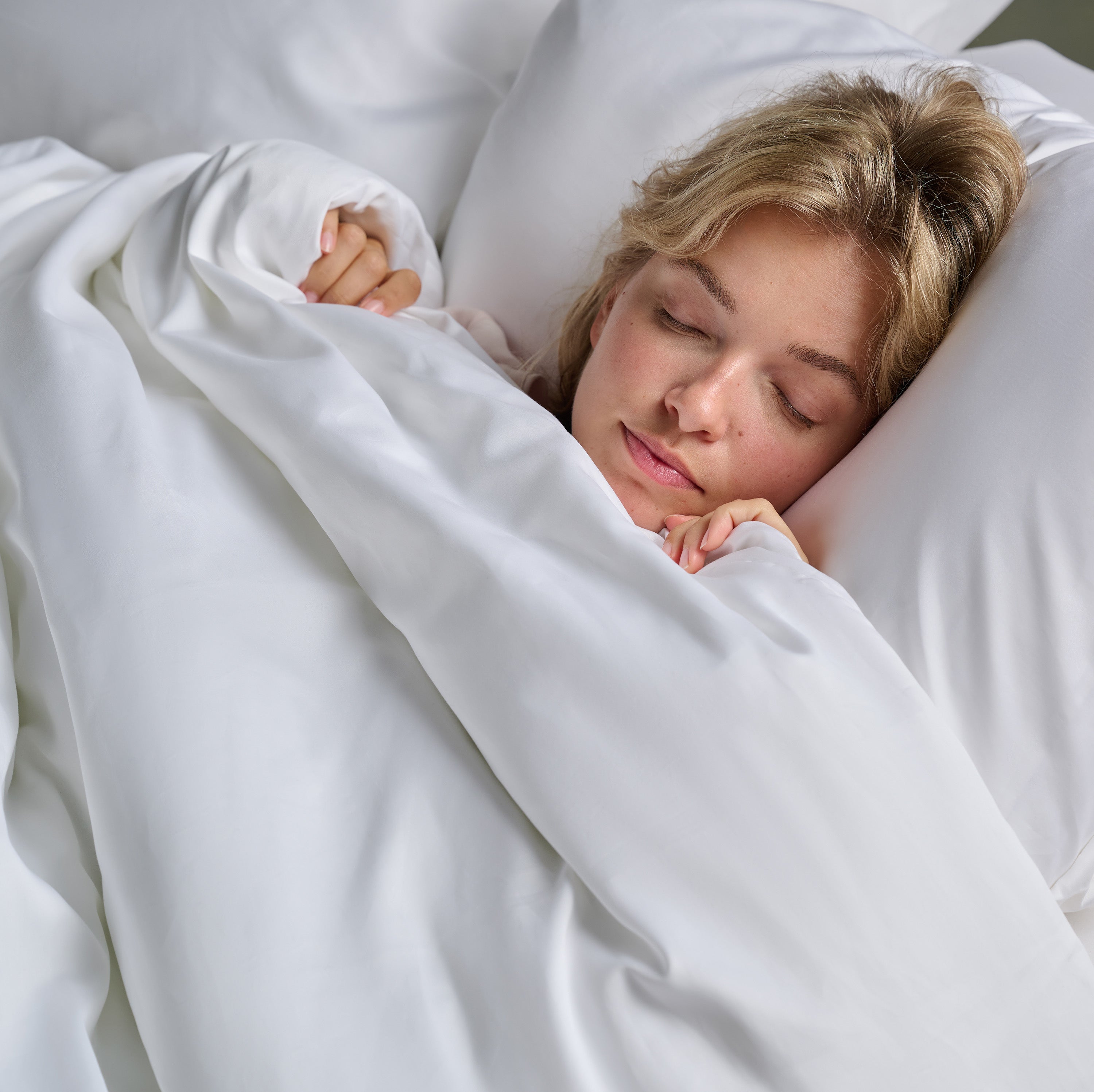 Luxe Cotton Bedding Bundle - Snow