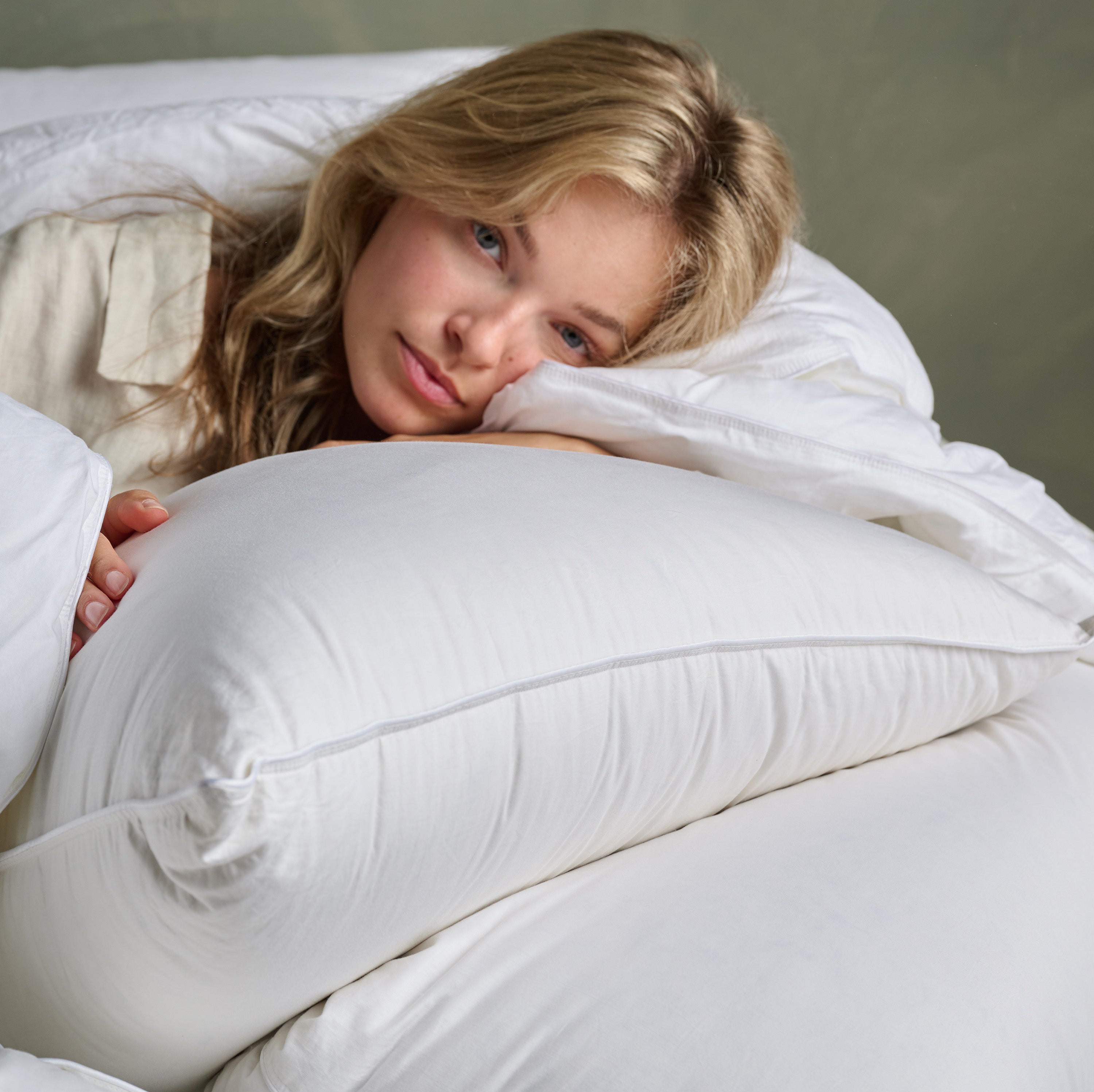 The Feather & Down Square Pillow