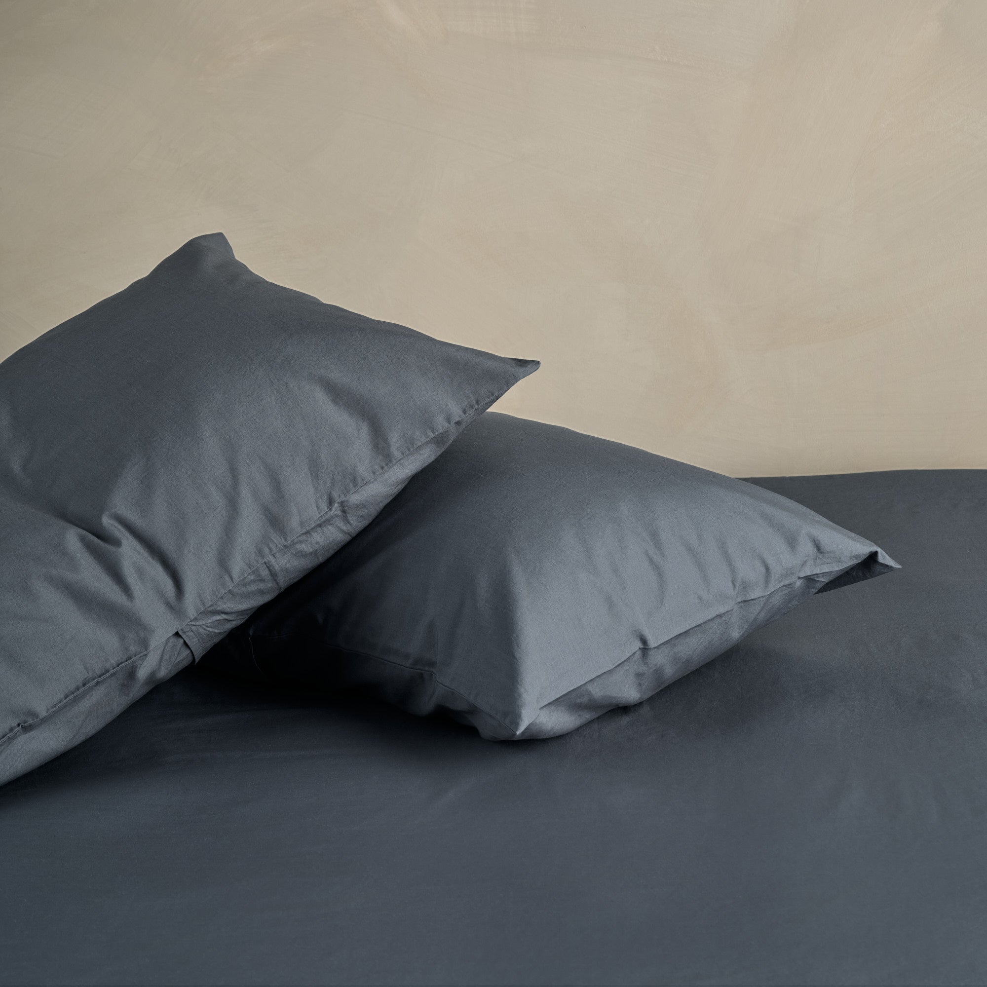Relaxed Cotton Bedding Bundle - Ink