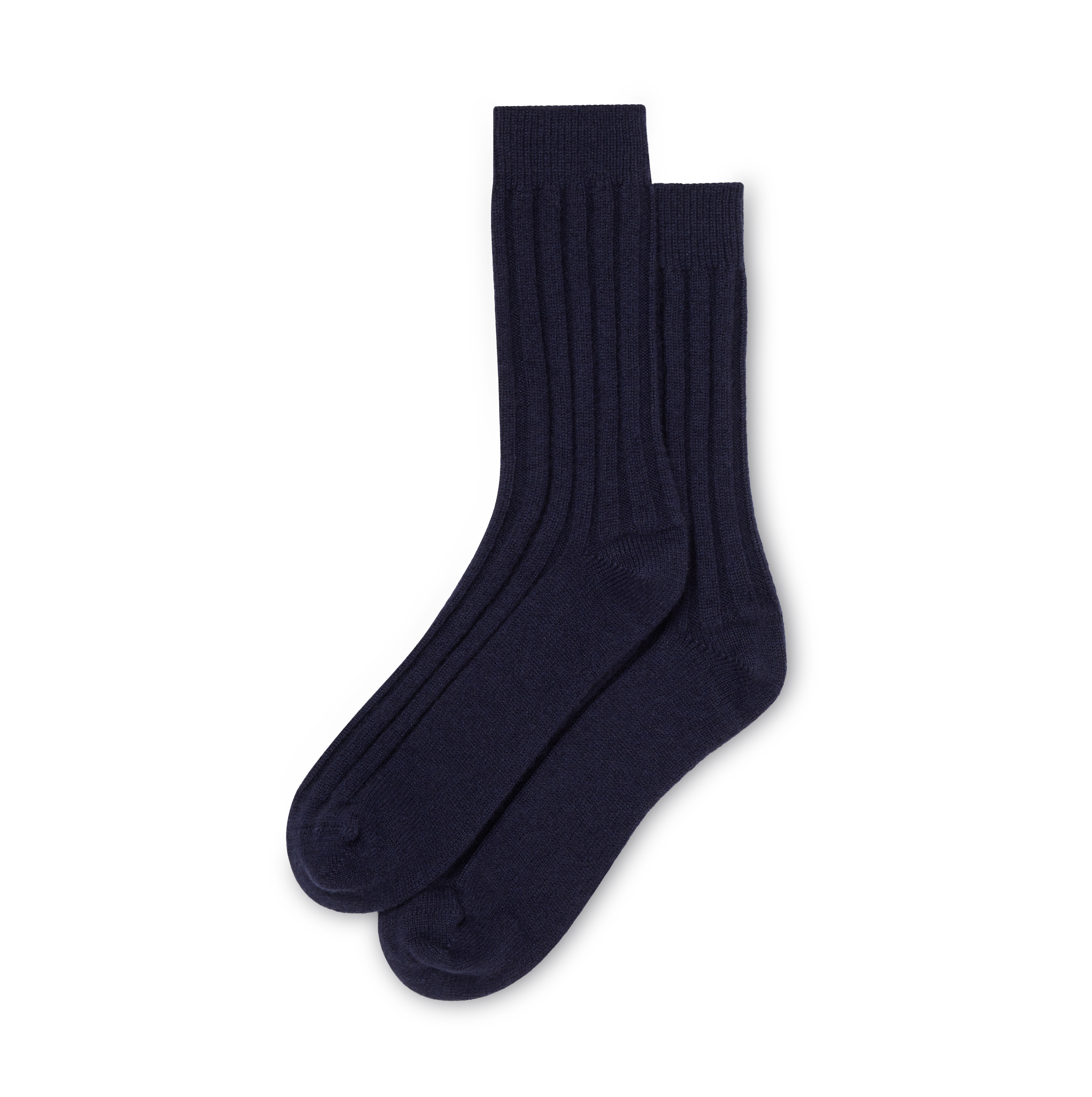 The Men's Cashmere Sock - Navy