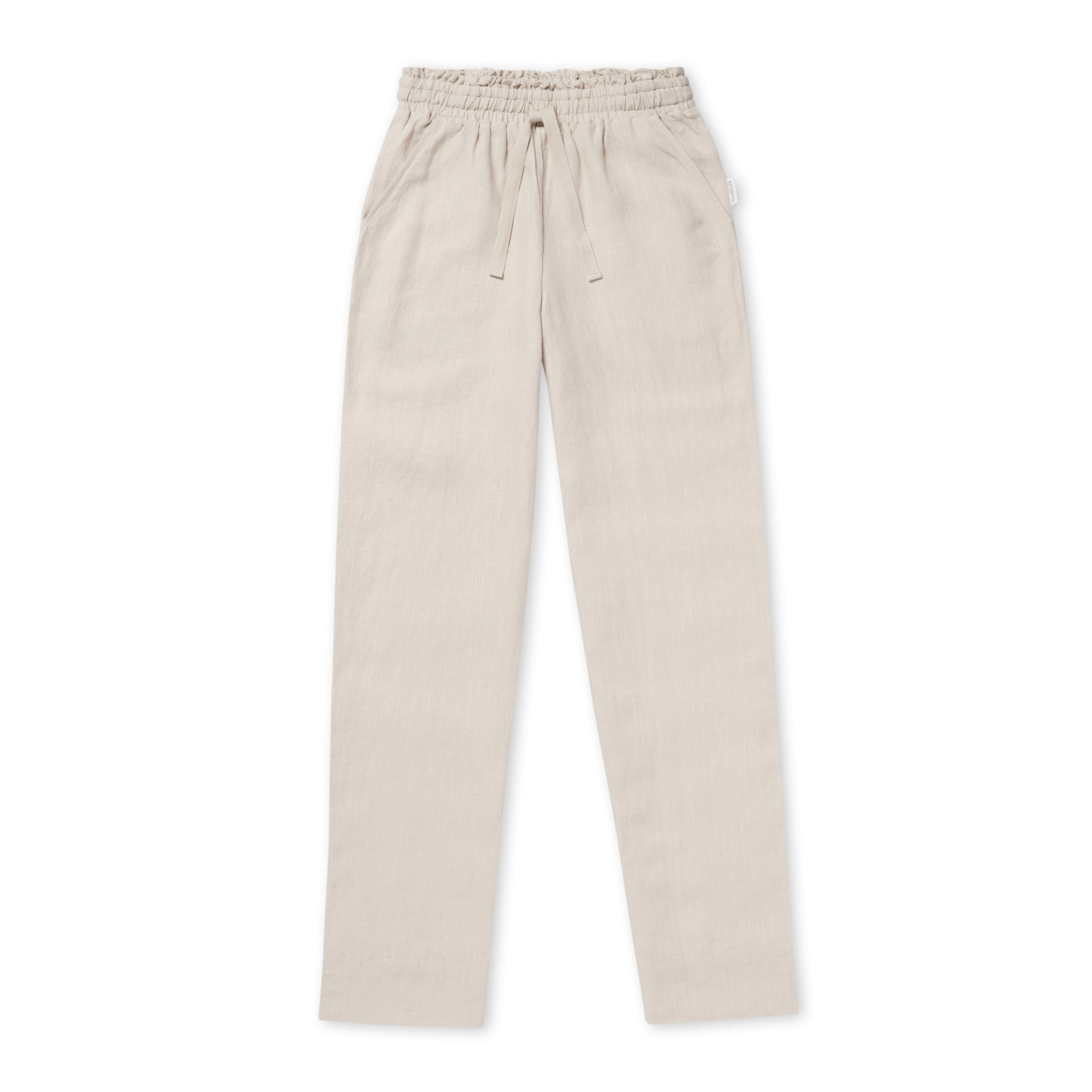 The Women's Linen Trouser - Clay