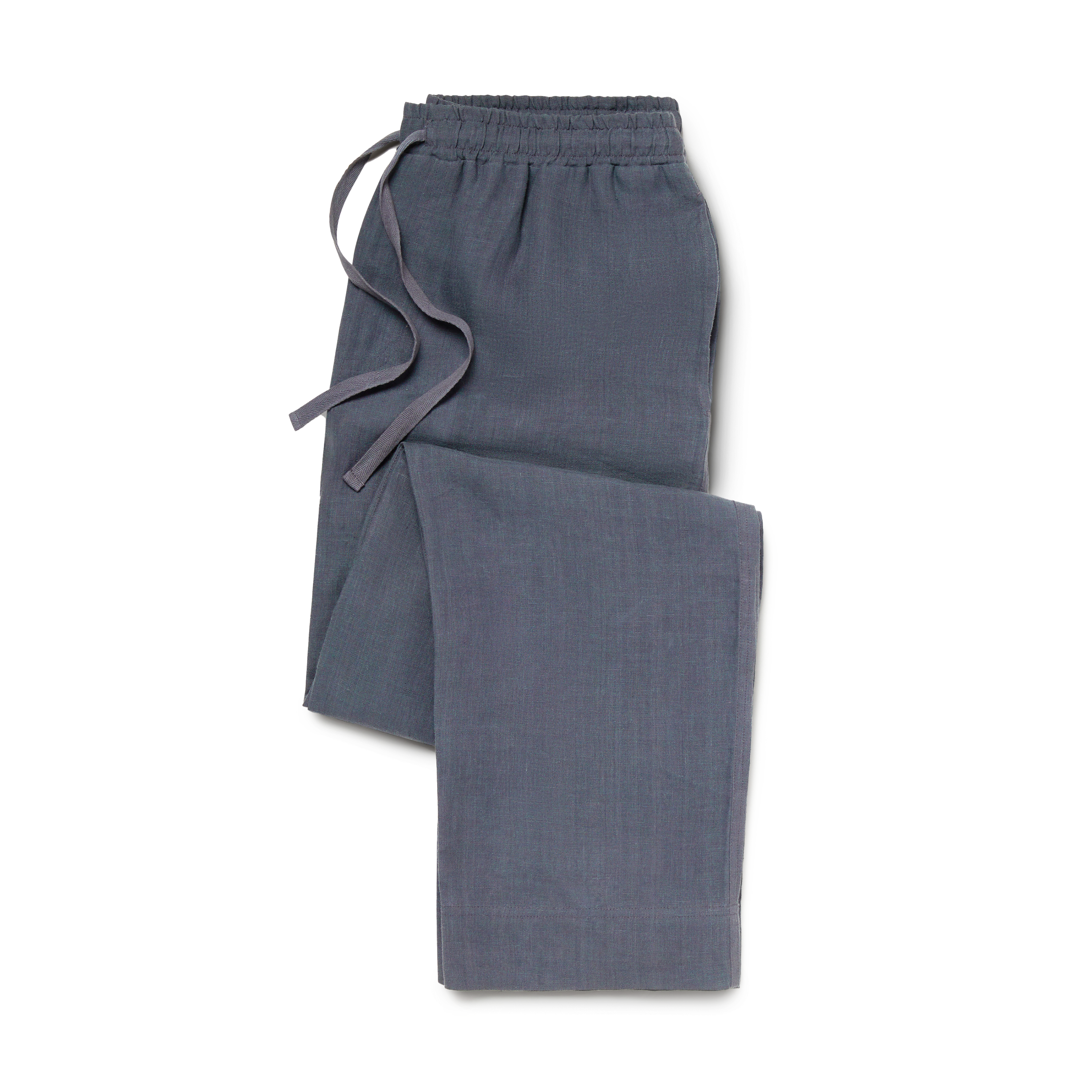 The Men's Linen Trouser - Ink