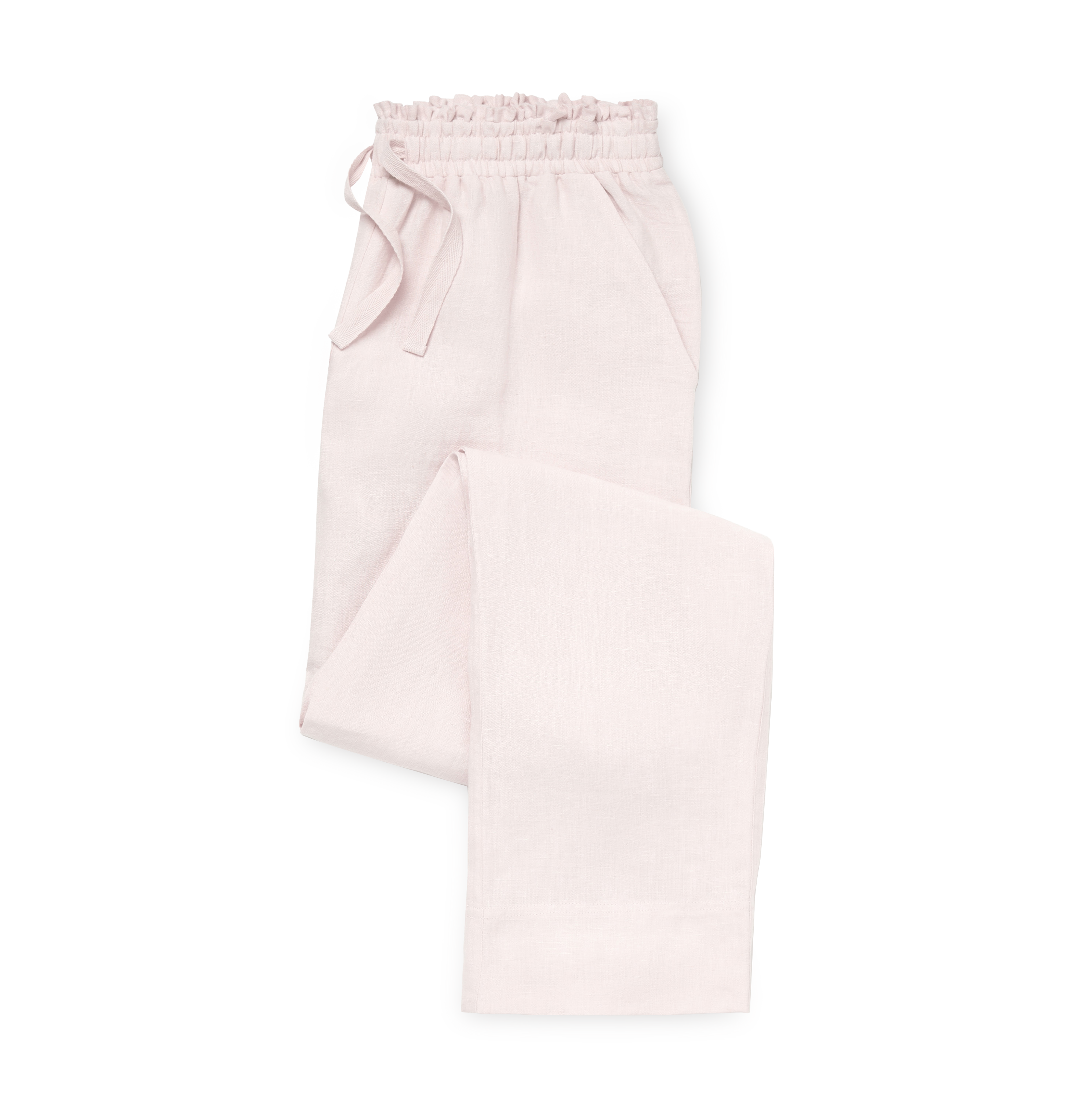 The Women's Linen Trouser - Rose