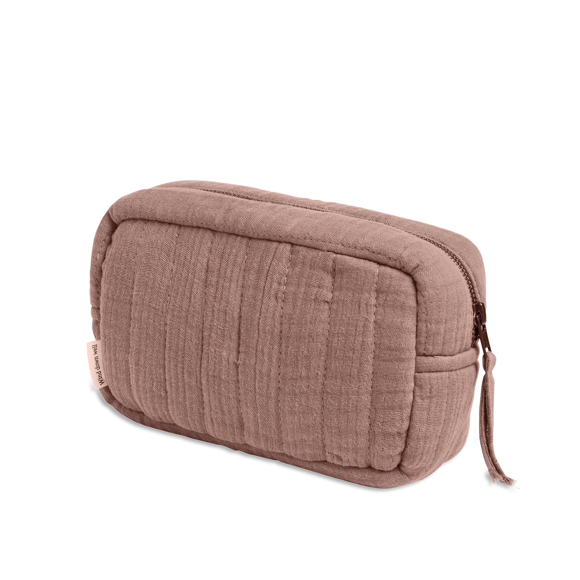 The Dream Cotton Make-Up Bag - Rust