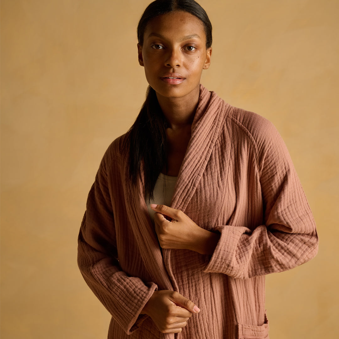 Dreamers Robe The Dream Cotton Robe by Bedfolk