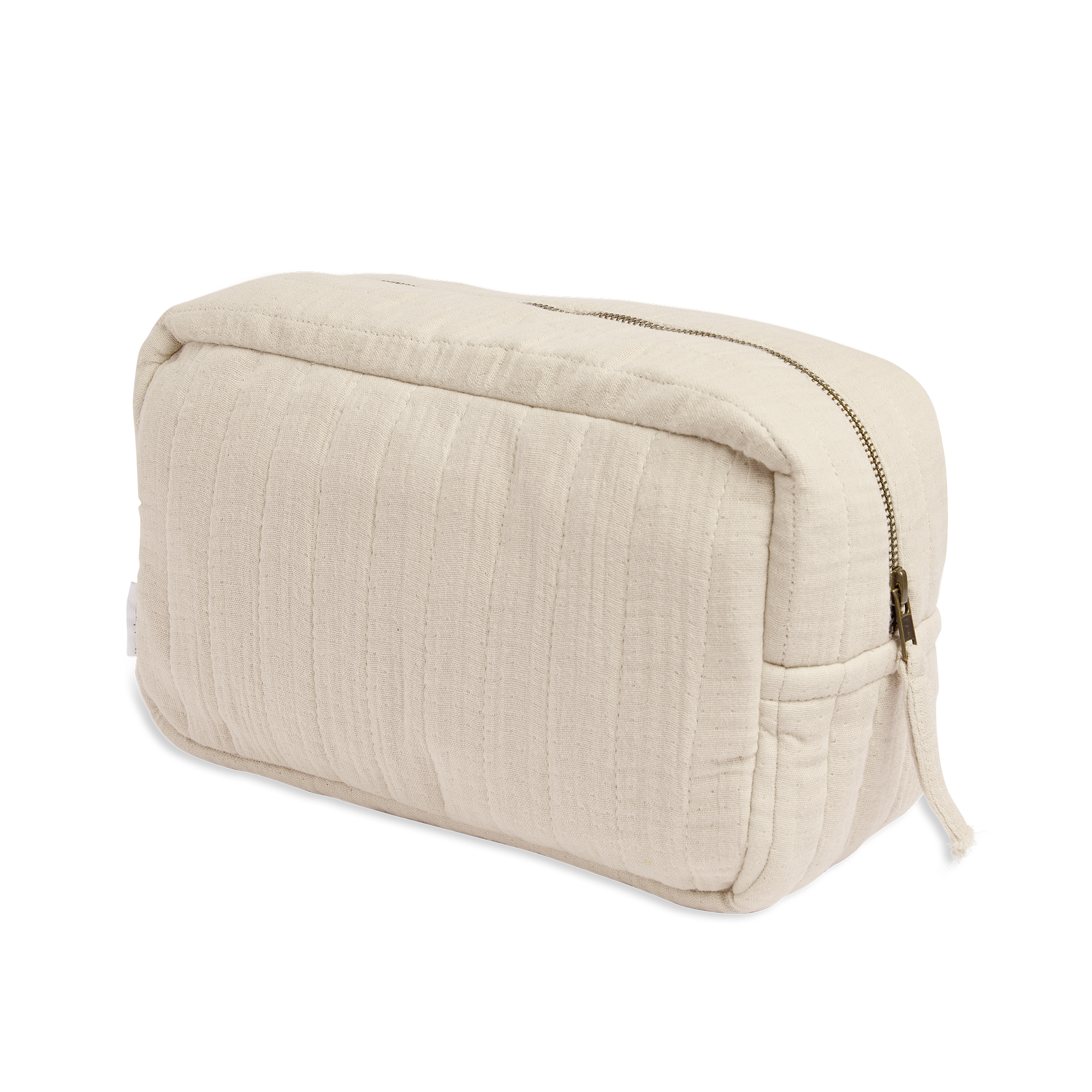 The Dream Cotton Wash Bag - Fawn