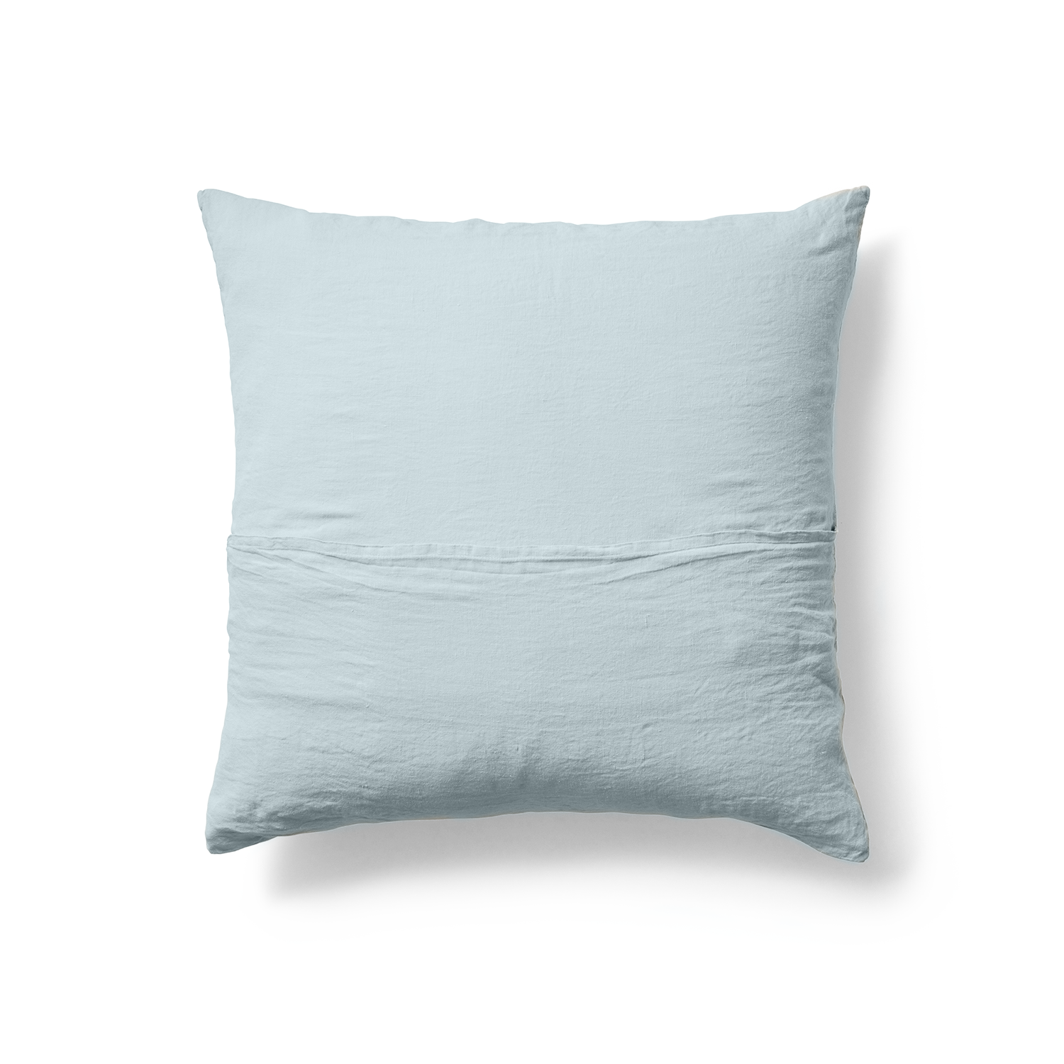 Linen Square Pillowcase Pair - Sky