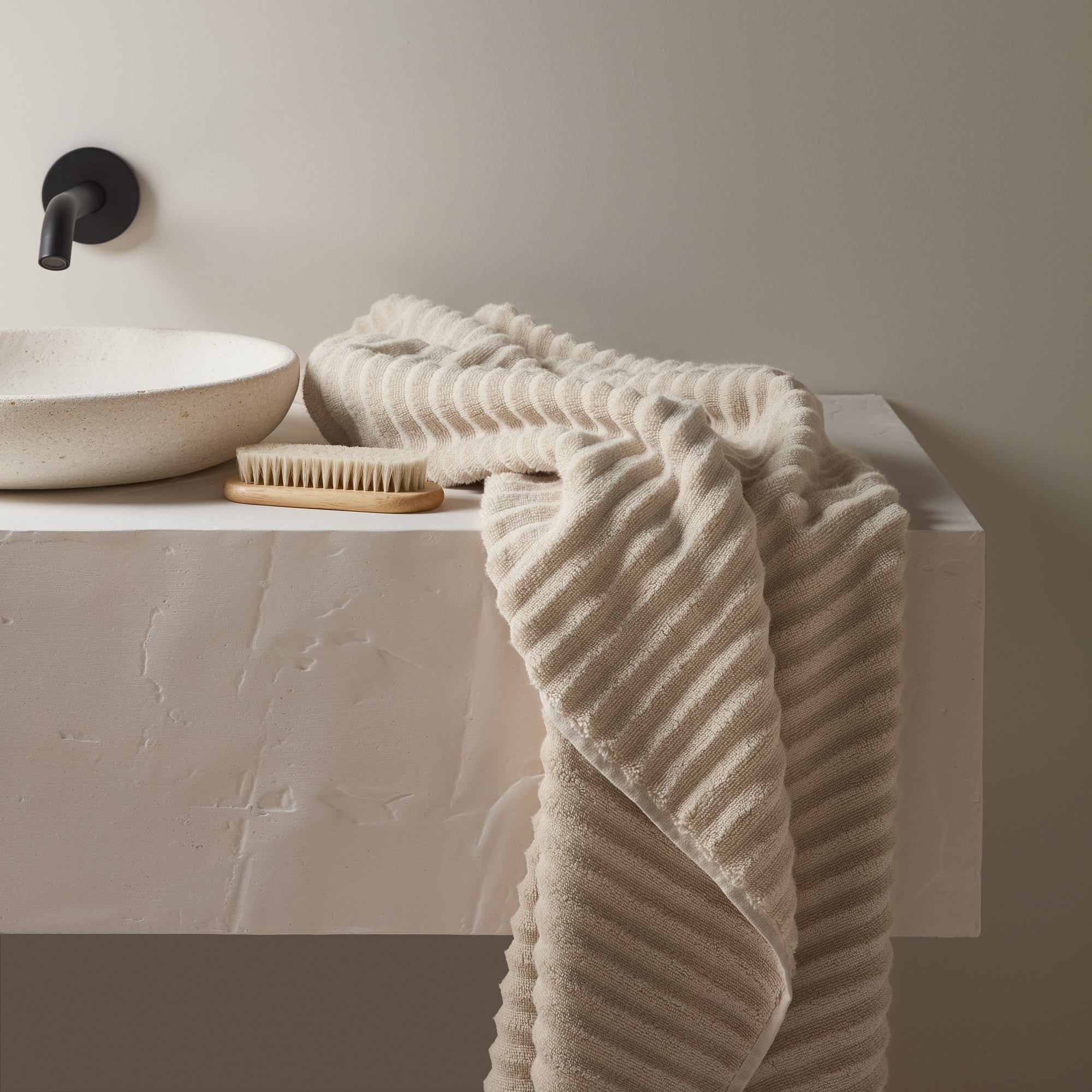 The Ripple Towel - Fawn