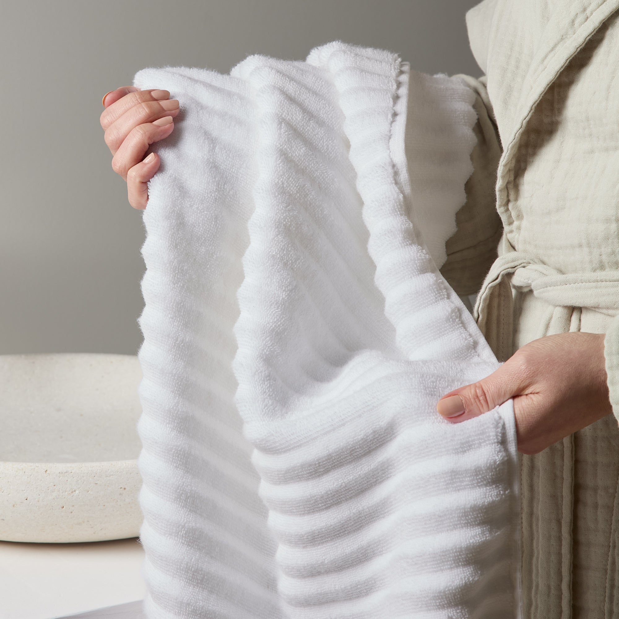 The Ripple Towel - Snow