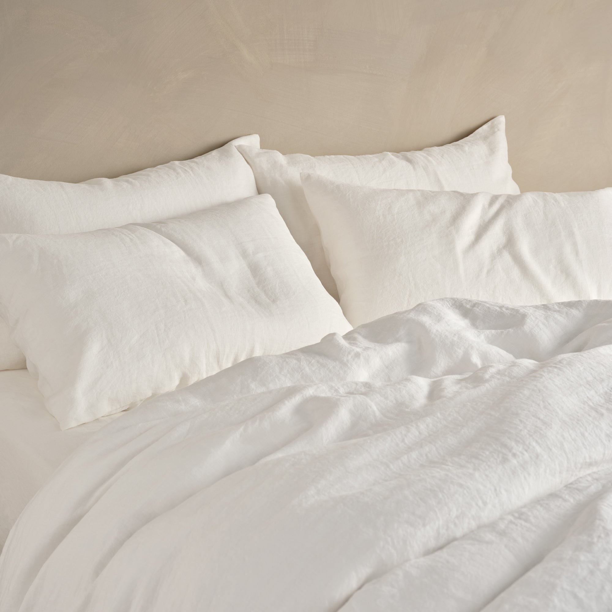 Linen Duvet Cover - Cloud