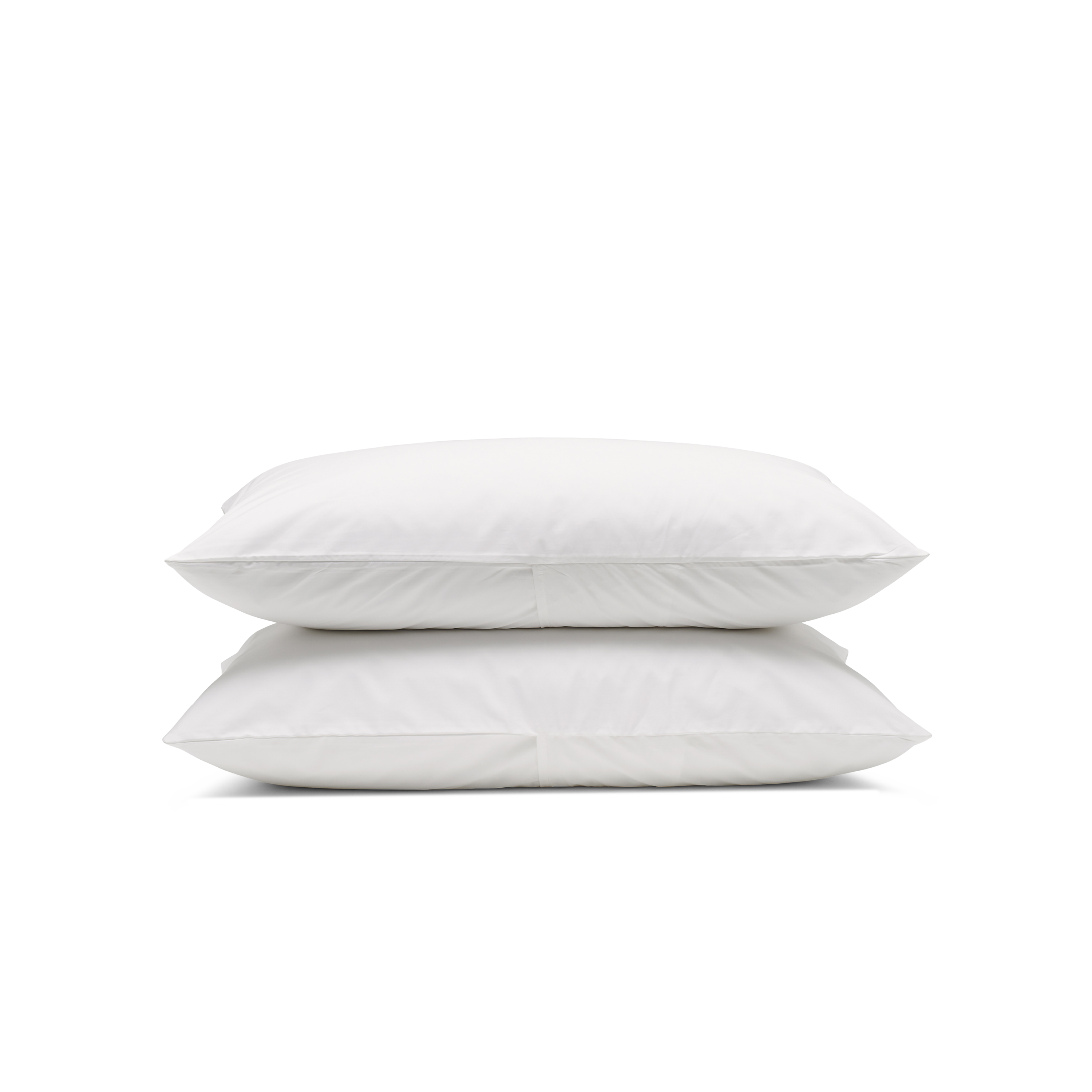 Classic Cotton Pillowcase Pair - Snow