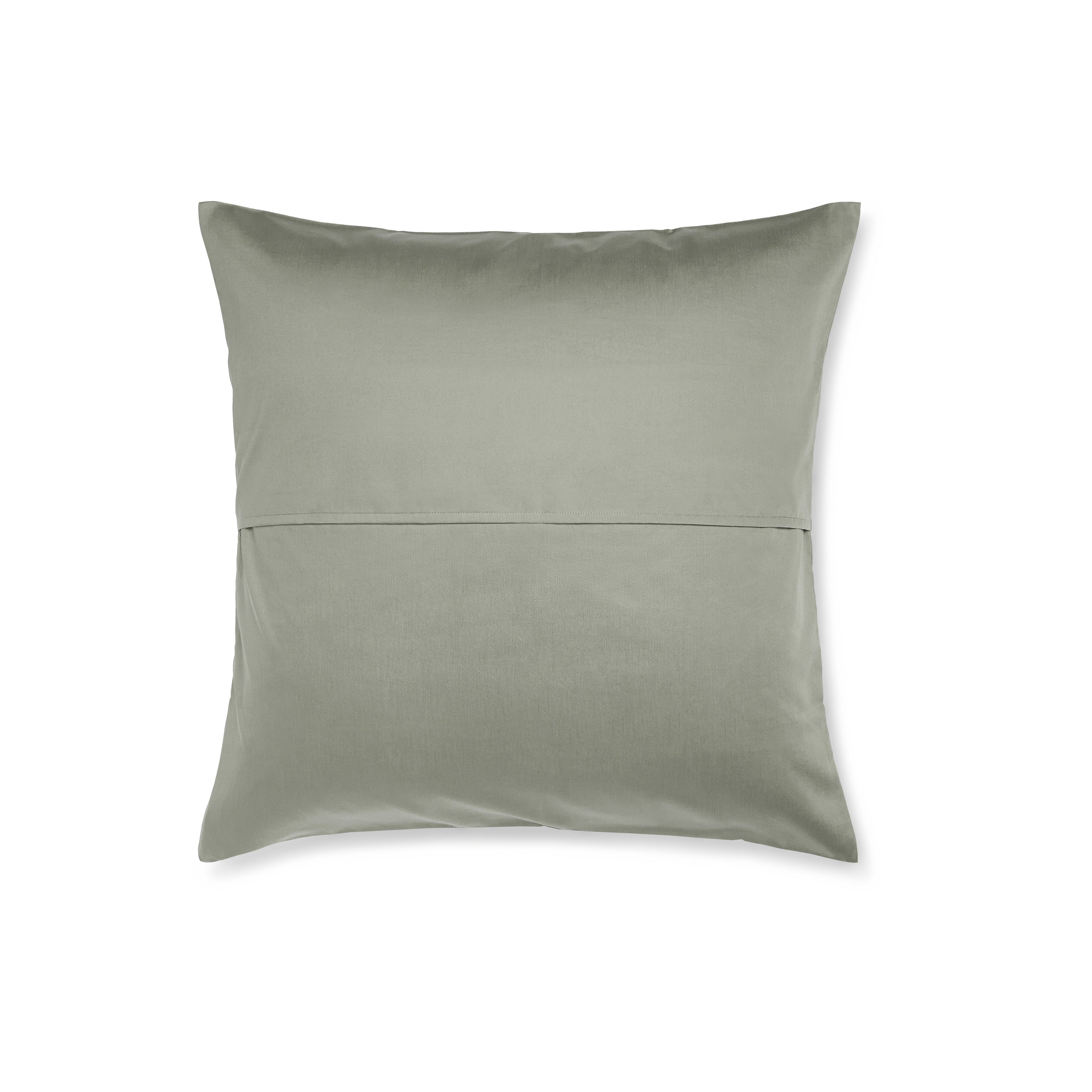 Luxe Cotton Square Pillowcase Pair - Moss