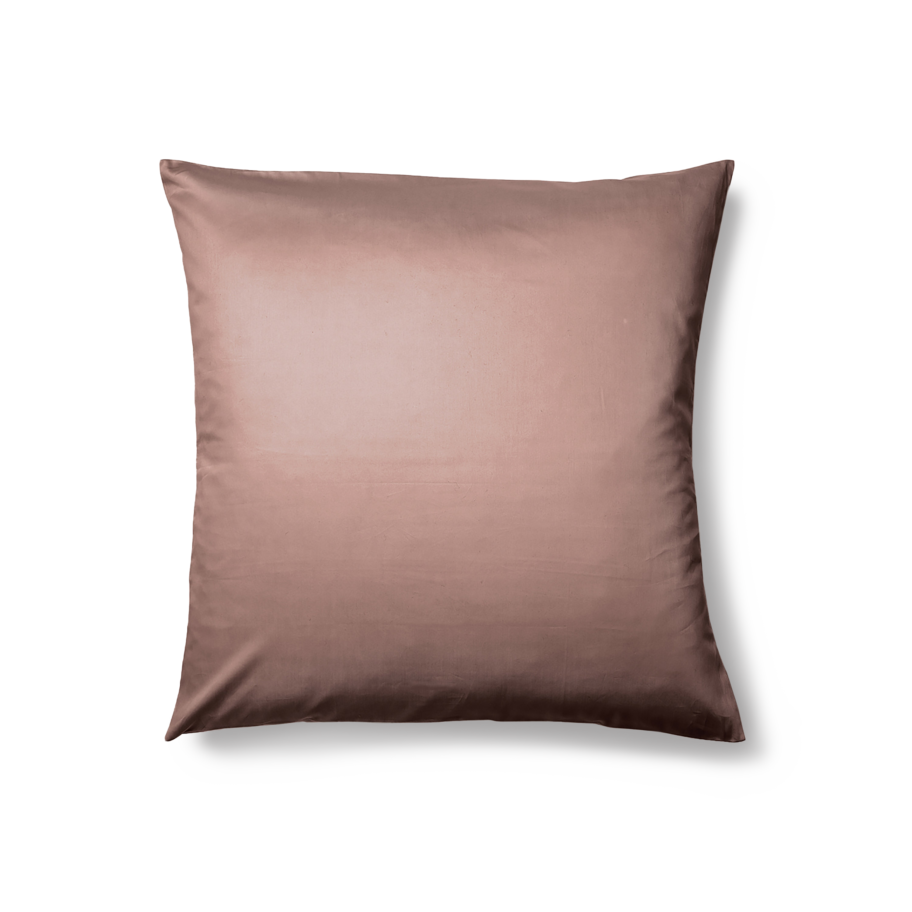 Luxe Cotton Square Pillowcase Pair - Rust