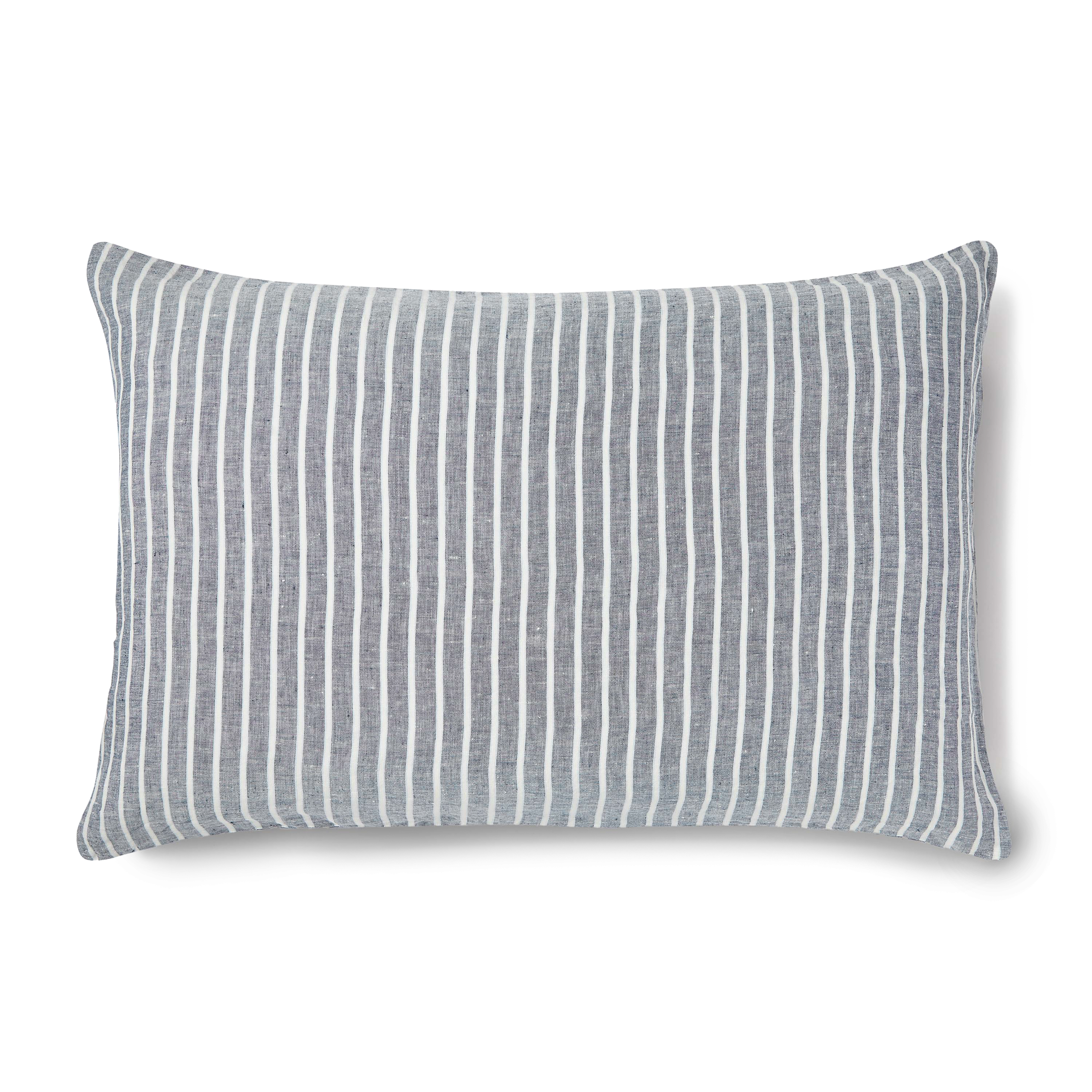 Linen Pillowcase Pair - Stripe