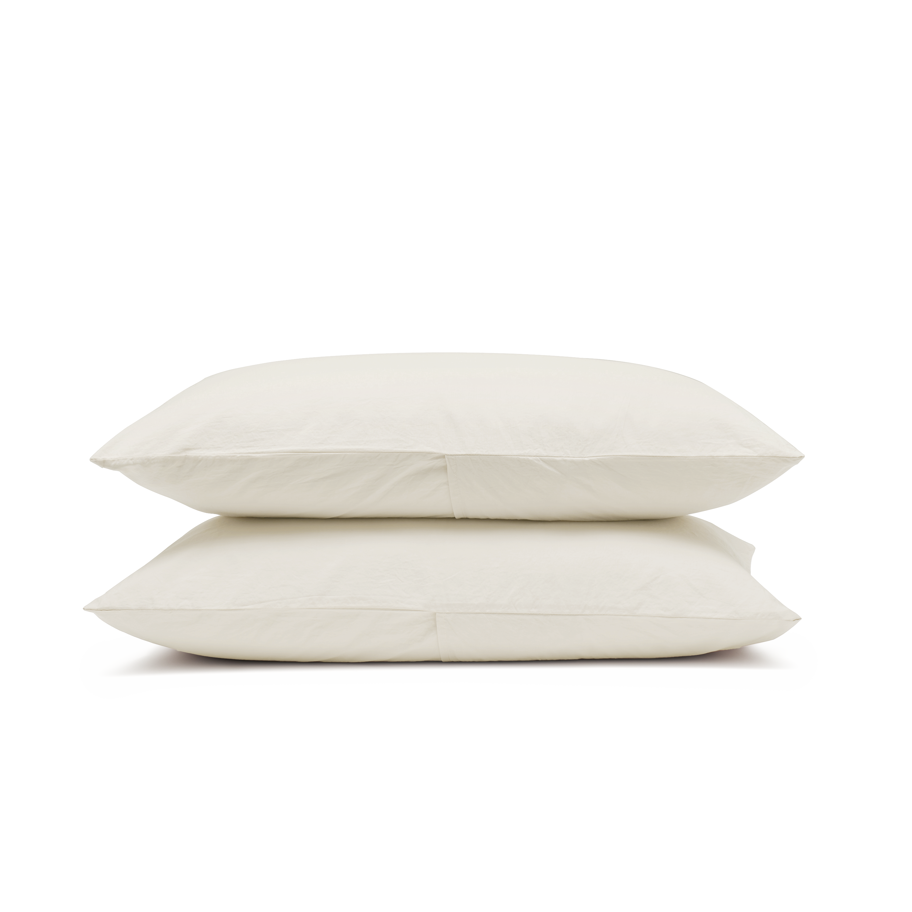 Relaxed Cotton Pillowcase Pair - Cloud