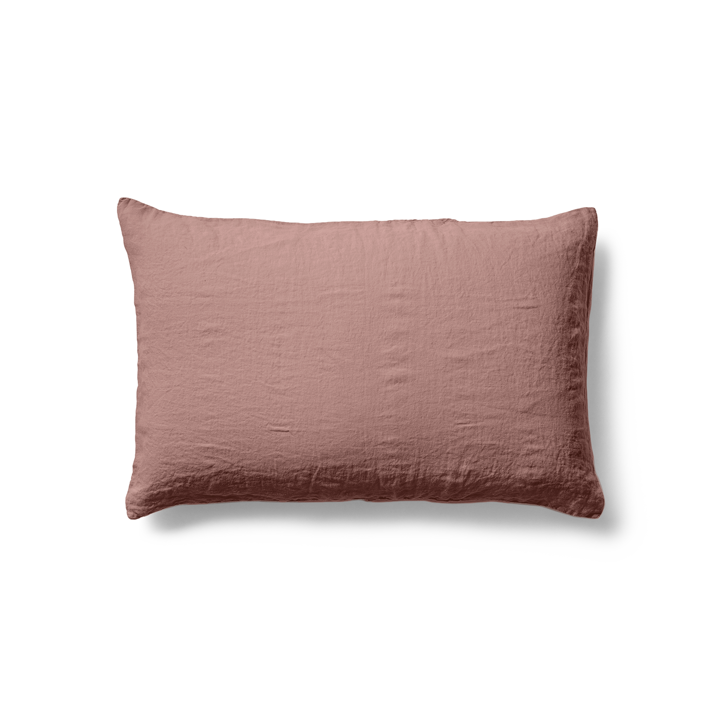 Linen Pillowcase Pair - Rust