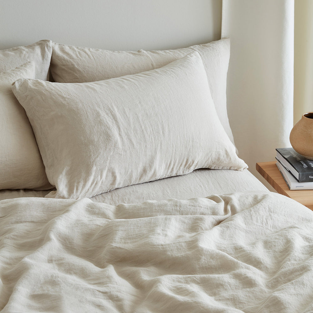 100% Linen Bedding Bundle | 100% Linen Bed Sheets | Bedfolk